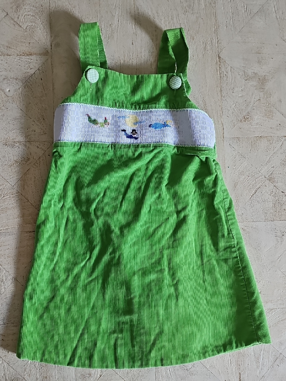 Smocked Peter Pan Dress